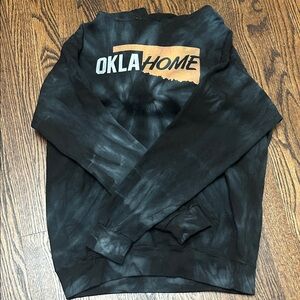 Gildan Black and Orange OKLAHOME Sweatshirt